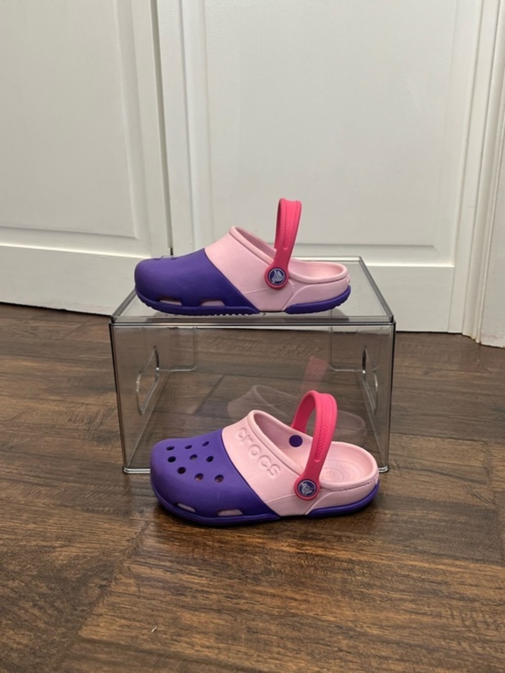 Crocs Kids Electro ll Clog - Purple & Pink Size C12